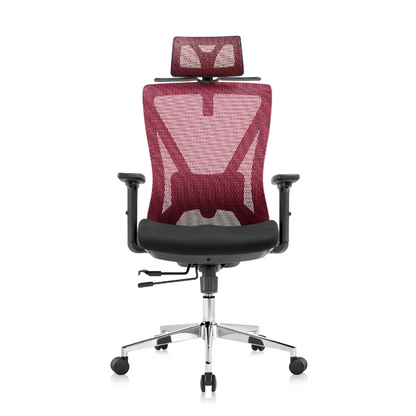 High back office chair - Model No. KP -Oka-H (Plus) Red Color | Best Office Chair