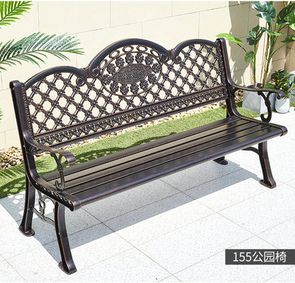 Cast Aluminium Outdoor Bench