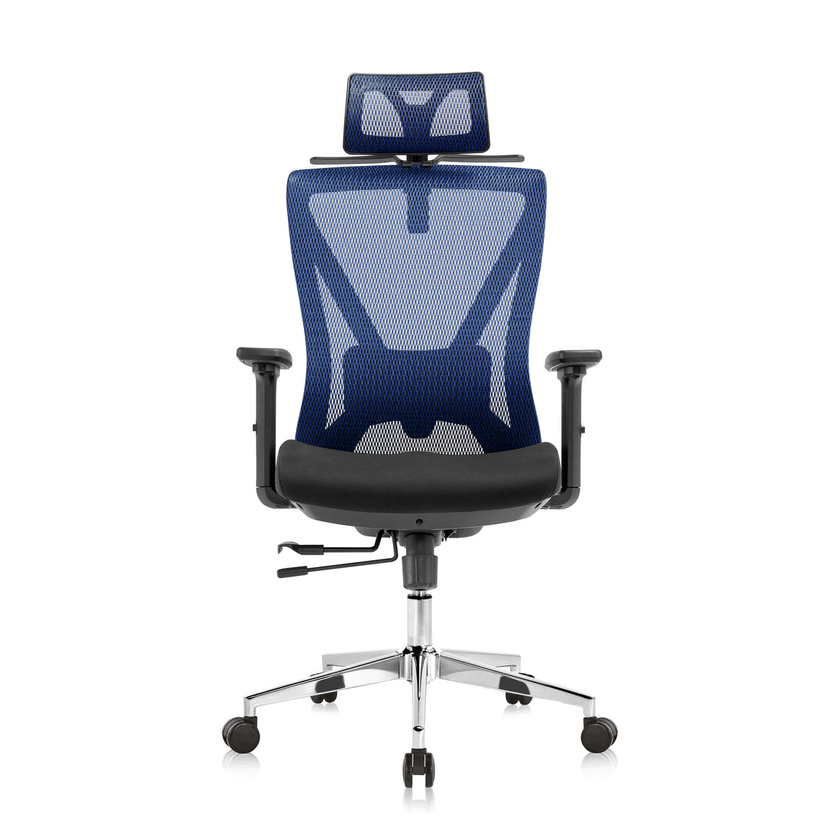 High back office chair - Model No. KP -Oka-H (Plus) Blue Color | Best Office Chair