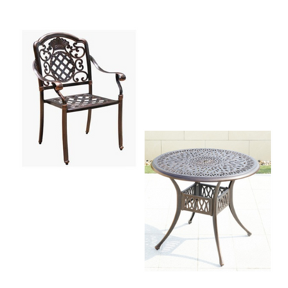 Outdoor Set - Model No. KP-ZF6057T, Outdoor Furniture Sets